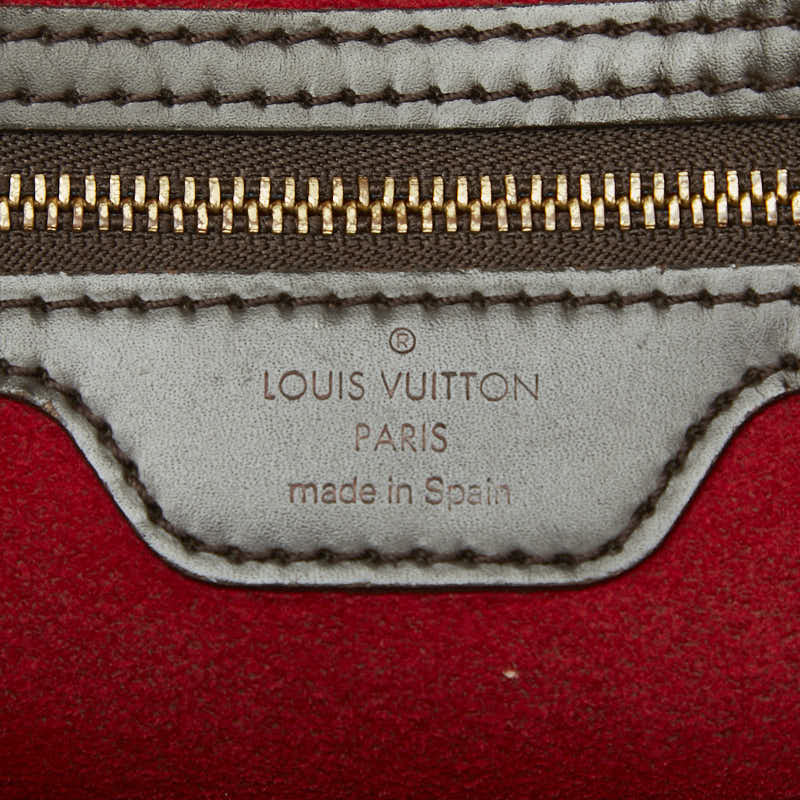 ルイ ヴィトン ダミエ ハムステッドPM トートバッグ ハンドバッグ N51205 エベヌ ブラウン PVC レザー レディース LOUIS VUITTON 【中古】
