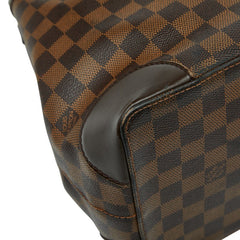 ルイ ヴィトン ダミエ ハムステッドPM トートバッグ ハンドバッグ N51205 エベヌ ブラウン PVC レザー レディース LOUIS VUITTON 【中古】