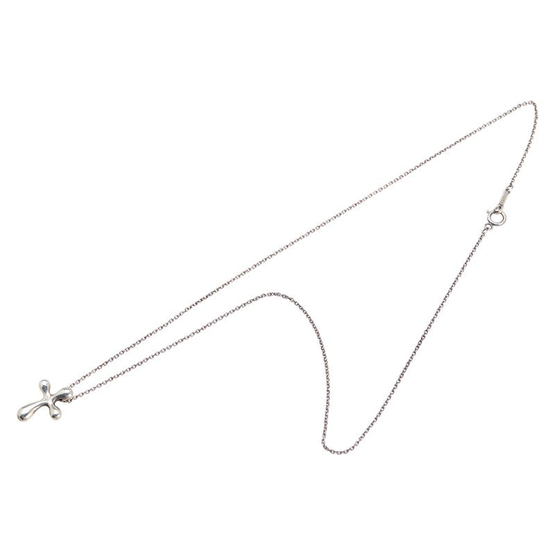 ティファニー クロス ネックレス SV925 シルバー レディース TIFFANY&Co. 【中古】