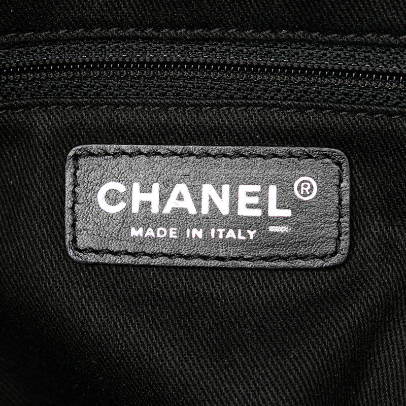 シャネル マトラッセ ココマーク トートバッグ ダークブラウン スウェード レディース CHANEL 【中古】