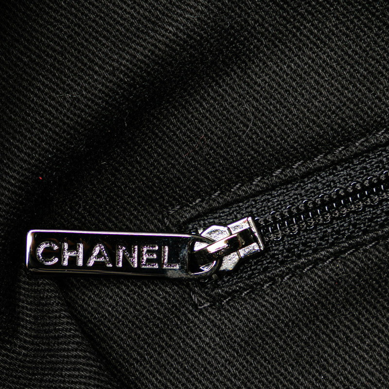 シャネル マトラッセ ココマーク トートバッグ ダークブラウン スウェード レディース CHANEL 【中古】