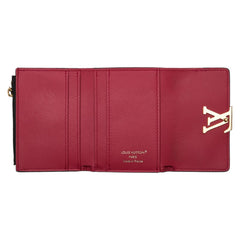 ルイ ヴィトン ポルトフォイユ カプシーヌXS 三つ折り財布 コンパクトウォレット M68587 ブラック ピンク レザー レディース LOUIS VUITTON 【中古】