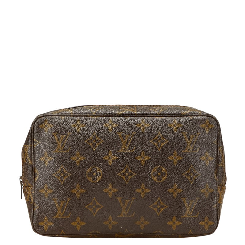 ルイ ヴィトン モノグラム トゥルース トワレット23 セカンドバッグ クラッチバッグ M47524 ブラウン PVC レザー レディース LOUIS VUITTON 【中古】