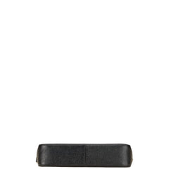 バーバリー ノバチェック ワンショルダーバッグ ブラック レザー レディース BURBERRY 【中古】