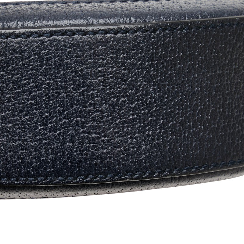グッチ GGキャンバス 斜め掛け ショルダーバッグ 658825 レッド ブラック キャンバス レザー レディース GUCCI 【中古】