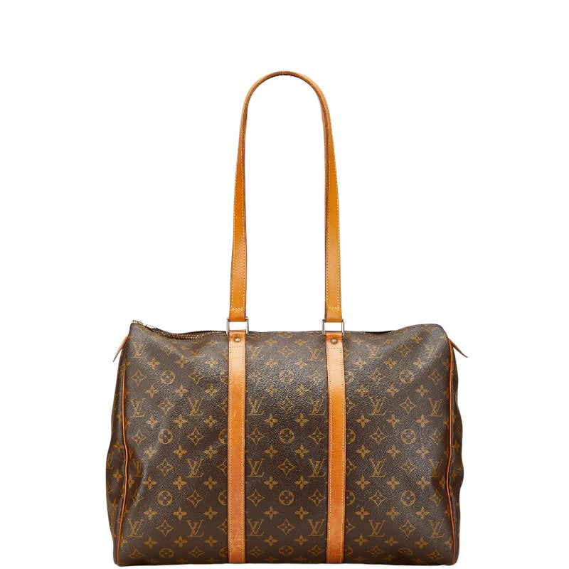 ルイ ヴィトン モノグラム フラネリー45 ボストンバッグ ショルダーバッグ M51115 ブラウン PVC レザー レディース LOUIS VUITTON 【中古】