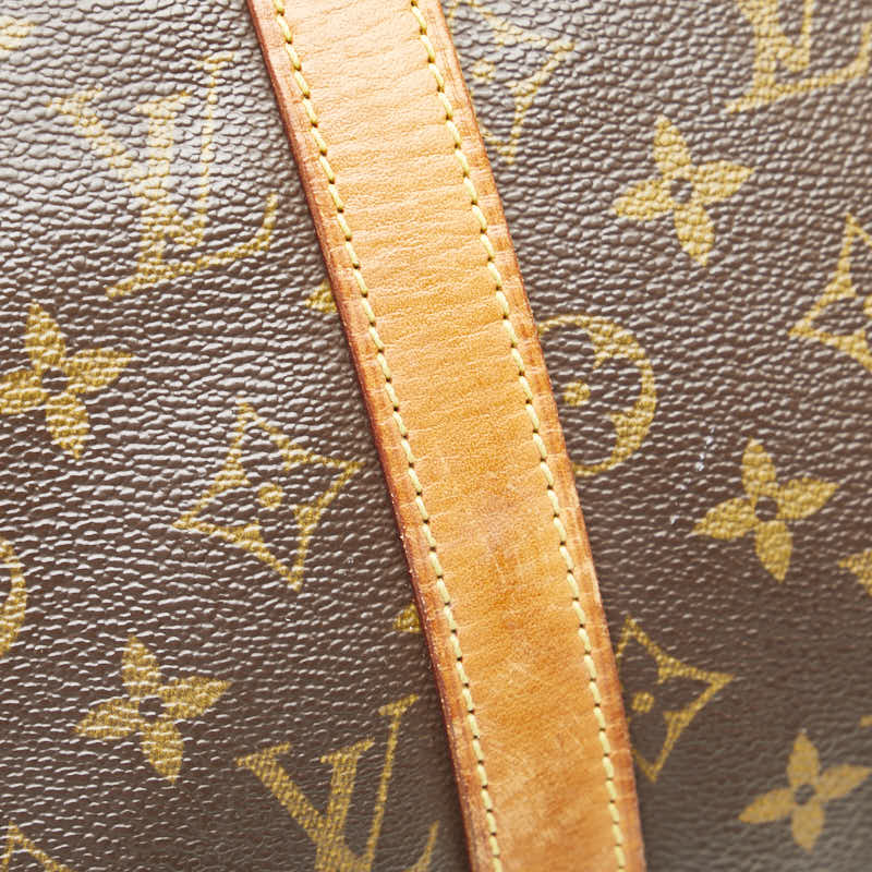 ルイ ヴィトン モノグラム フラネリー45 ボストンバッグ ショルダーバッグ M51115 ブラウン PVC レザー レディース LOUIS VUITTON 【中古】