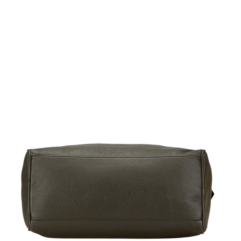 マックスマーラ ボストンバッグ ブラック ブラウン系 レザー レディース MAX MARA 【中古】