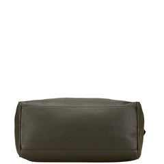 マックスマーラ ボストンバッグ ブラック ブラウン系 レザー レディース MAX MARA 【中古】