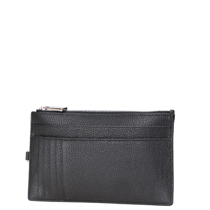ジミーチュウ スター スタッズ カードケース 長財布 ポーチ ブラック レザー レディース JIMMY CHOO 【中古】