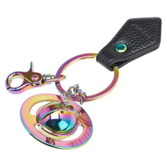 ヴィヴィアンウエストウッド スリーディー オーブ イリディセント チャーム マルチカラー メタル レザー レディース Vivienne Westwood 【中古】