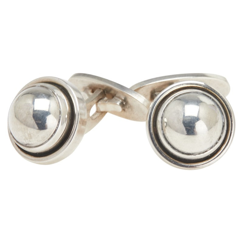 ジョージジェンセン カフスボタン カフリンクス CTV カフス SV925 シルバー レディース Georg Jensen 【中古】