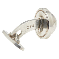 ジョージジェンセン カフスボタン カフリンクス CTV カフス SV925 シルバー レディース Georg Jensen 【中古】