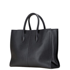 マイケルコース ロゴ トートバッグ ショルダーバッグ 2WAY ブラック レザー レディース Michael Kors 【中古】