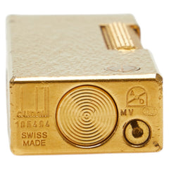 ダンヒル ローラー 喫煙具 着火確認済み ガスライター ゴールド メッキ メンズ Dunhill 【中古】