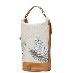 ザネラート ショルダーバッグ ハンドバッグ 2WAY ブラウン ベージュ PVC レザー レディース ZANELLATO 【中古】