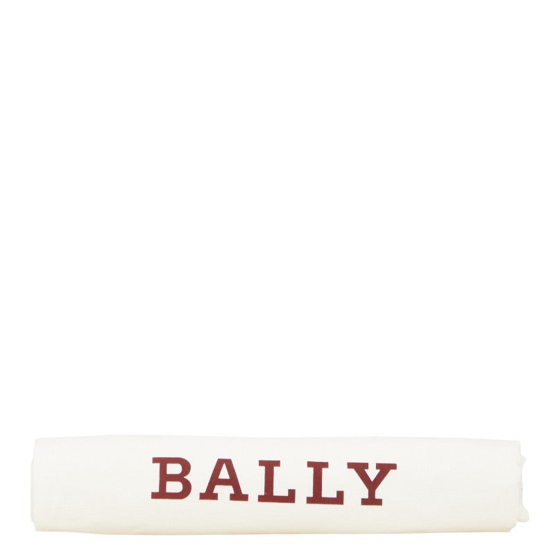 バリー Crew リュック バックパック イエロー ブラック ナイロン レザー レディース BALLY 【中古】