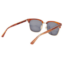 グッチ ロゴ UVカット ハーフリム クリングスタイプ アイウェア サングラス GG0382S ブラウン プラスチック レディース GUCCI 【中古】