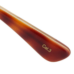 グッチ ロゴ UVカット ハーフリム クリングスタイプ アイウェア サングラス GG0382S ブラウン プラスチック レディース GUCCI 【中古】