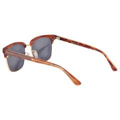 グッチ ロゴ UVカット ハーフリム クリングスタイプ アイウェア サングラス GG0382S ブラウン プラスチック レディース GUCCI 【中古】