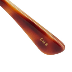 グッチ ロゴ UVカット ハーフリム クリングスタイプ アイウェア サングラス GG0382S ブラウン プラスチック レディース GUCCI 【中古】