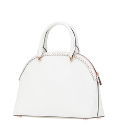 マイケルコース エミー ハンドバッグ ショルダーバッグ 2WAY ホワイト レザー レディース Michael Kors 【中古】