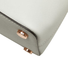 マイケルコース エミー ハンドバッグ ショルダーバッグ 2WAY ホワイト レザー レディース Michael Kors 【中古】