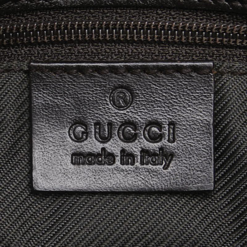 グッチ GGキャンバス ウエストバッグ ボディバッグ 92543 ベージュ ブラウン キャンバス レザー レディース GUCCI 【中古】