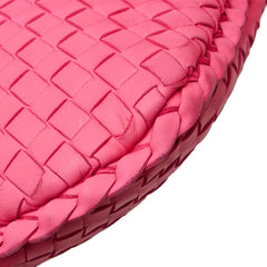 ボッテガヴェネタ イントレチャート ホーボーバッグ ハンドバッグ ピンク レザー レディース BOTTEGAVENETA 【中古】