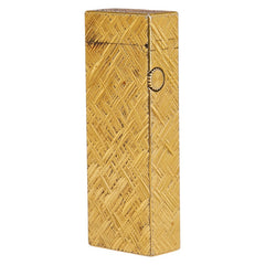 ダンヒル ローラー式 着火不可 ガスライター ゴールド メッキ メンズ Dunhill 【中古】