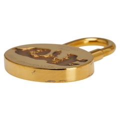 エルメス ANNEE DE LA MAIN 地中海 2003 カデナ ゴールド メッキ レディース HERMES 【中古】