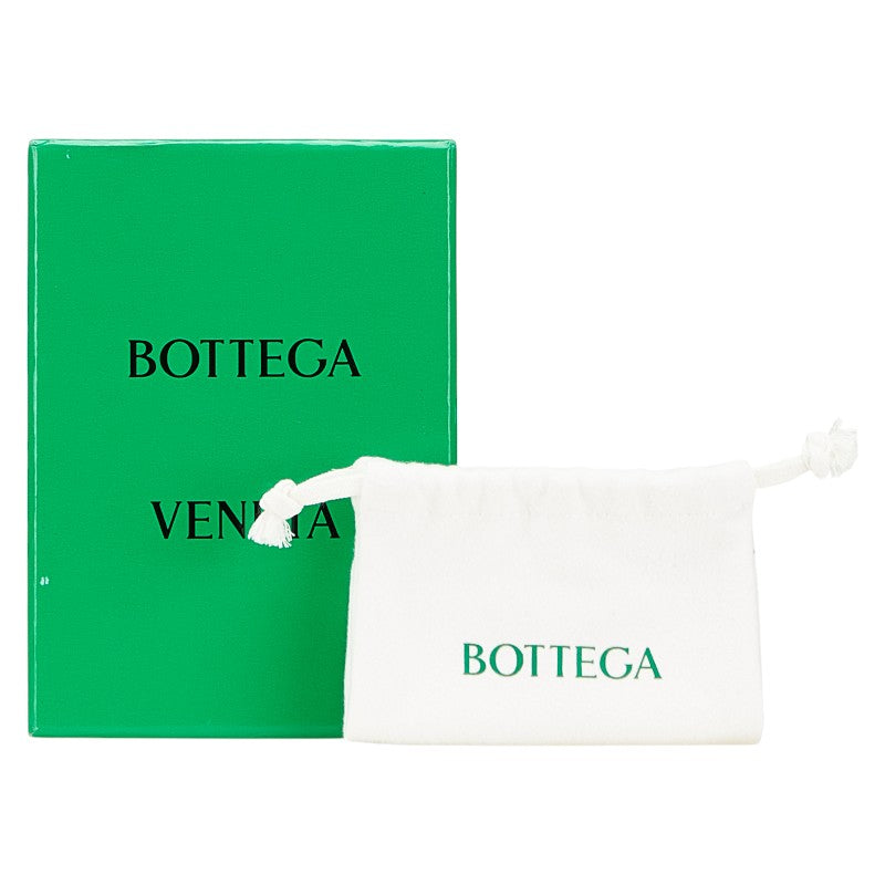 ボッテガヴェネタ イントレチャート 長財布 グリーン レザー レディース BOTTEGAVENETA 【中古】