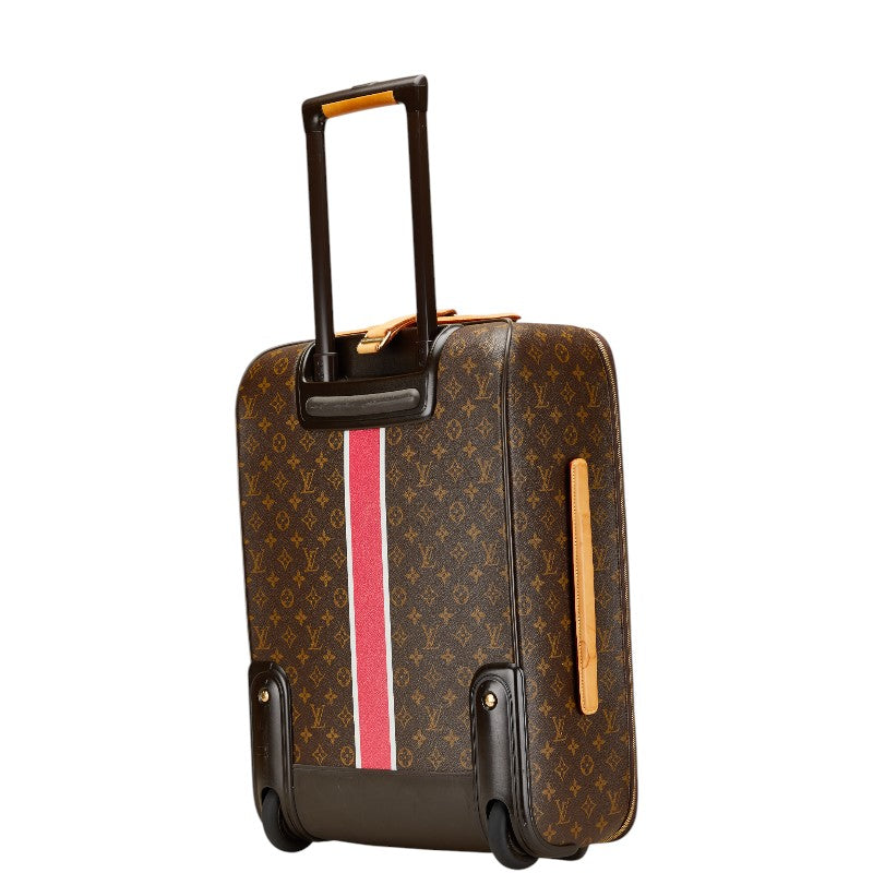 ルイ ヴィトン モノグラム ぺガス55 キャリーバッグ M23294 PVC レザー レディース LOUIS VUITTON 【中古】
