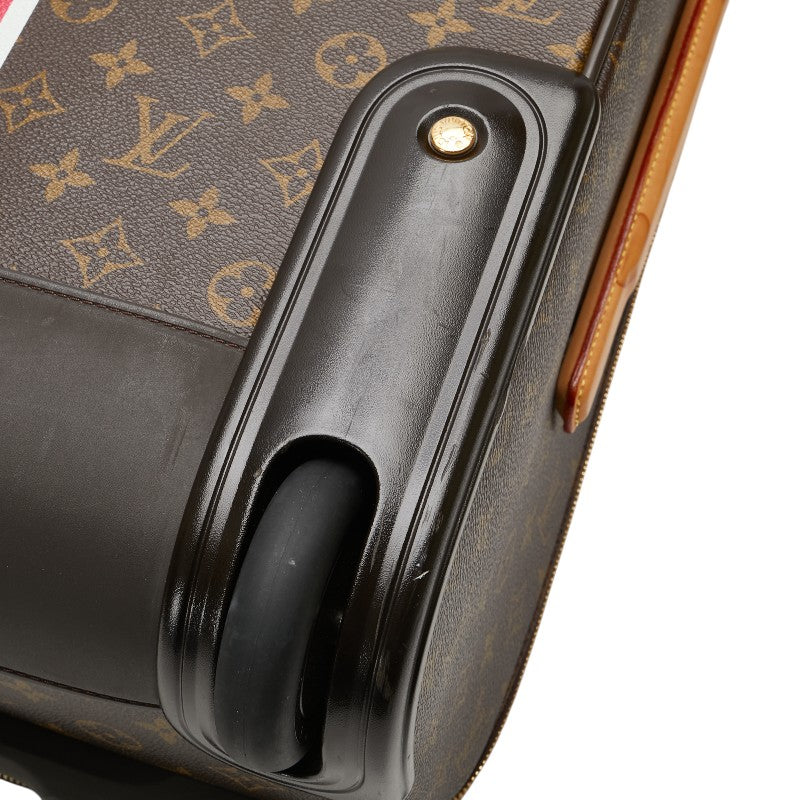 ルイ ヴィトン モノグラム ぺガス55 キャリーバッグ M23294 PVC レザー レディース LOUIS VUITTON 【中古】