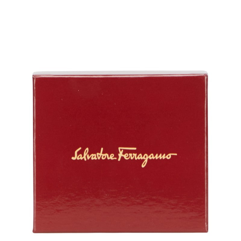サルヴァトーレフェラガモ ヴァラ 6連 キーケース ブラック レザー レディース Salvatore Ferragamo 【中古】