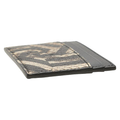 グッチ GGカレイド カードケース 406562 ブラック ベージュ PVC レザー レディース GUCCI 【中古】