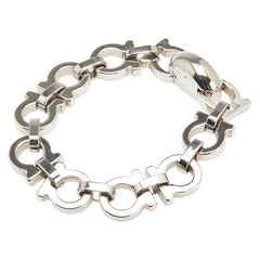 サルヴァトーレフェラガモ ガンチーニ ブレスレット シルバー メタル レディース Salvatore Ferragamo 【中古】