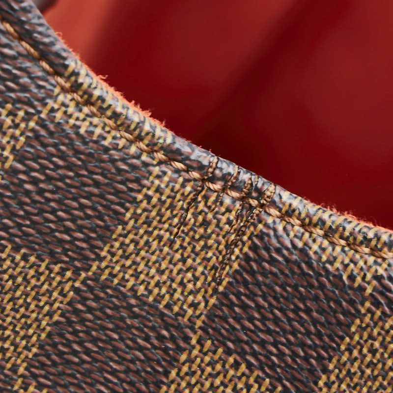 ルイ ヴィトン ダミエ パリオリGM トートバッグ N51124 エベヌ ブラウン PVC レザー レディース LOUIS VUITTON 【中古】