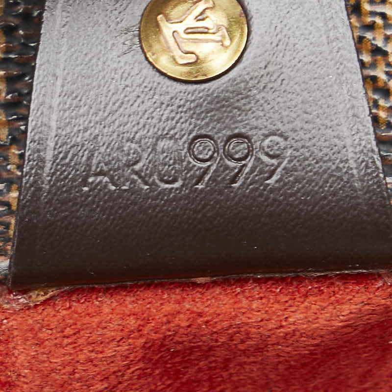 ルイ ヴィトン ダミエ パリオリGM トートバッグ N51124 エベヌ ブラウン PVC レザー レディース LOUIS VUITTON 【中古】