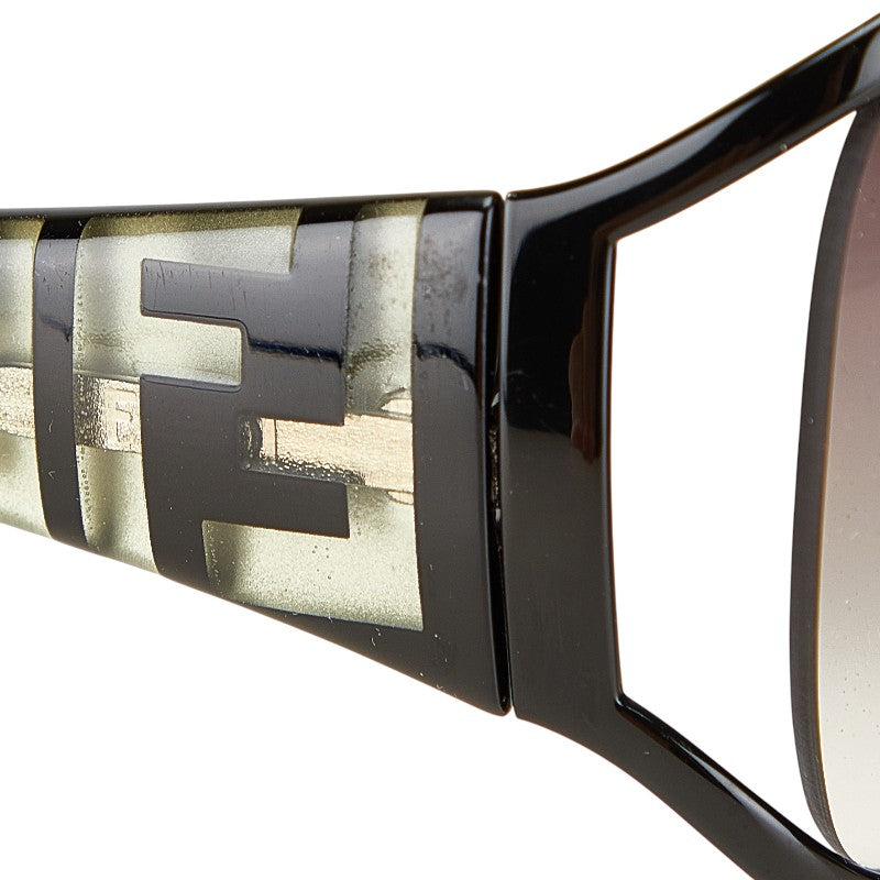 フェンディ ズッカ サングラス FS427AF ブラック プラスチック レディース FENDI 【中古】