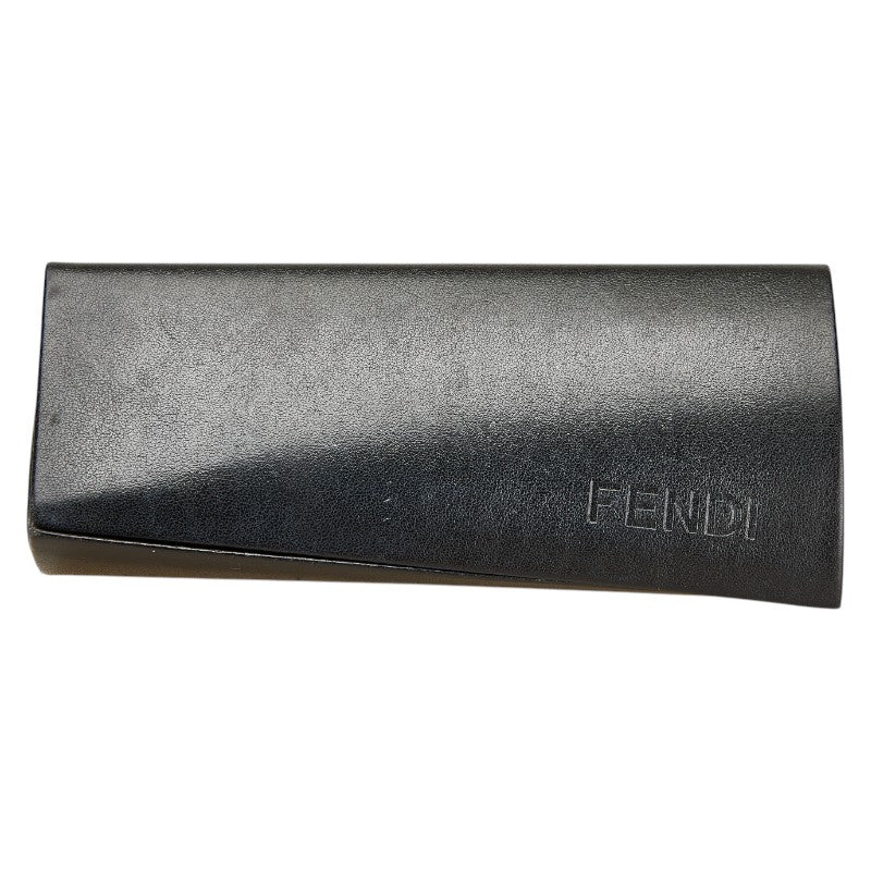 フェンディ ズッカ サングラス ブラウン プラスチック レディース FENDI 【中古】