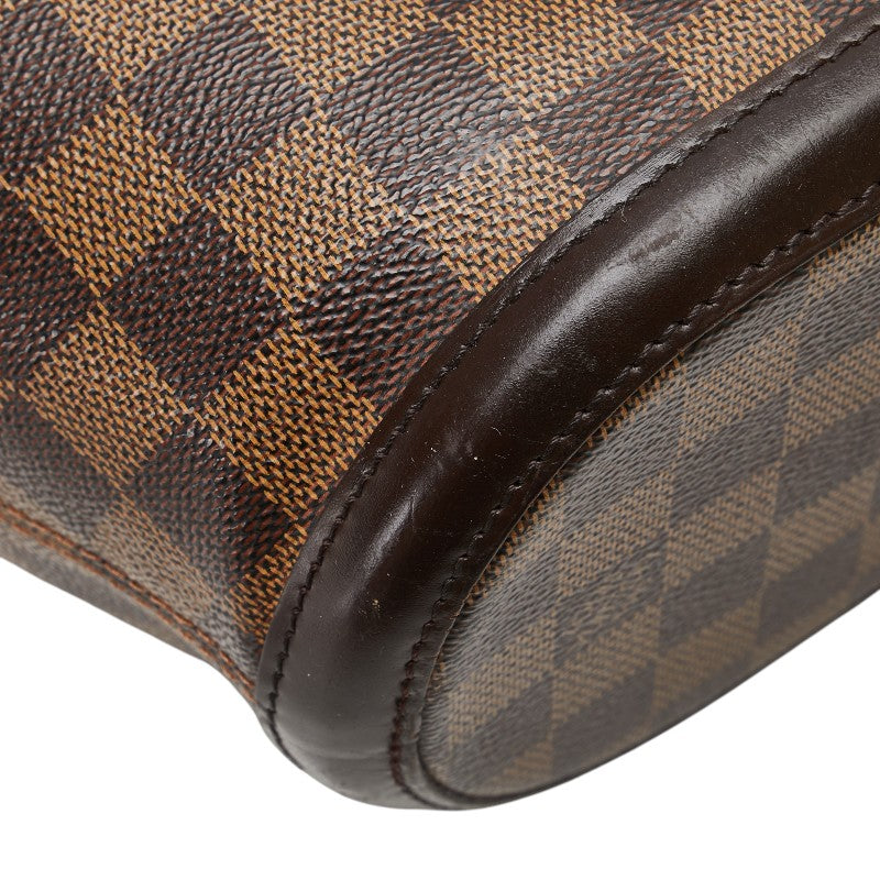 ルイ ヴィトン ダミエ マノスク トートバッグ N51121 ブラウン PVC レザー レディース LOUIS VUITTON 【中古】