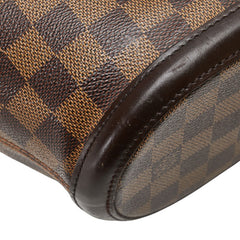 ルイ ヴィトン ダミエ マノスク トートバッグ N51121 ブラウン PVC レザー レディース LOUIS VUITTON 【中古】