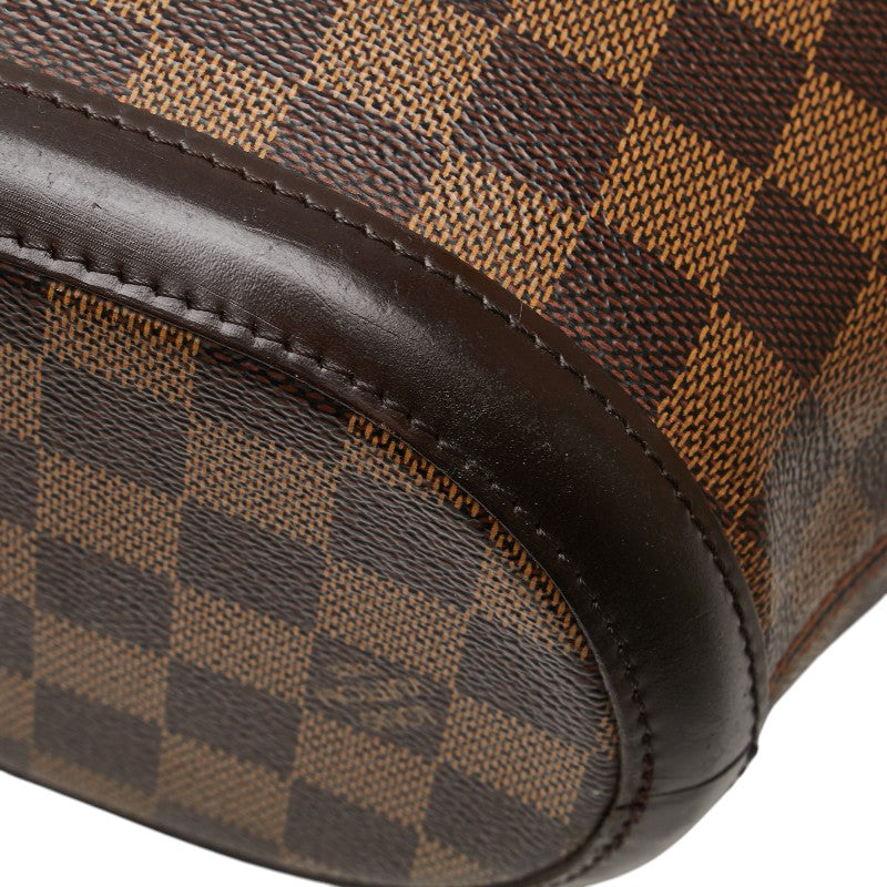ルイ ヴィトン ダミエ マノスク トートバッグ N51121 ブラウン PVC レザー レディース LOUIS VUITTON 【中古】