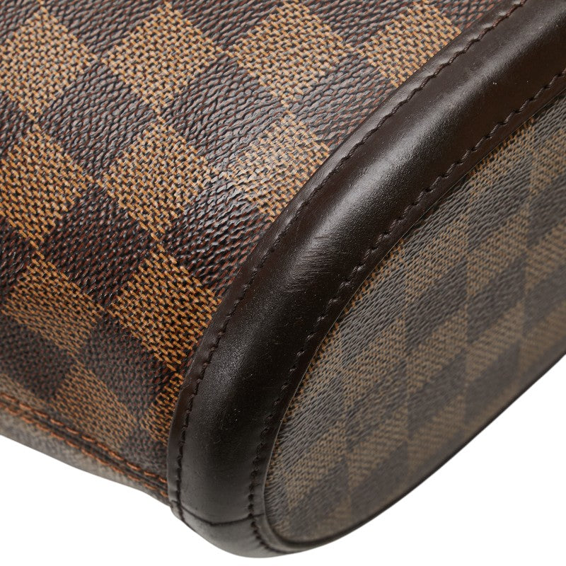 ルイ ヴィトン ダミエ マノスク トートバッグ N51121 ブラウン PVC レザー レディース LOUIS VUITTON 【中古】