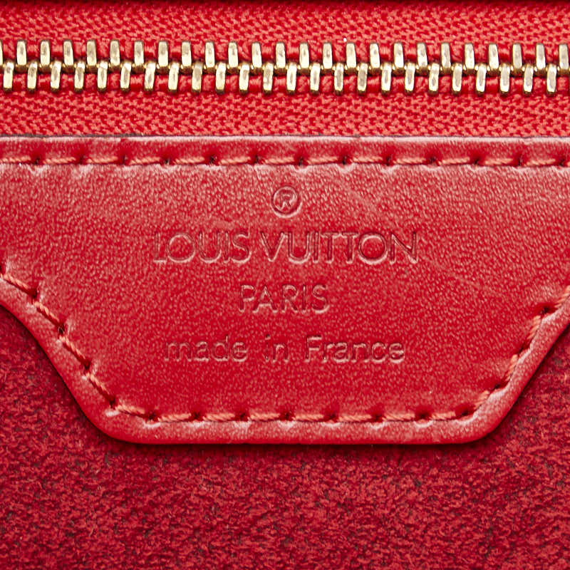 ルイ ヴィトン エピ リュサック トートバッグ ショルダーバッグ M52287 カスティリアンレッド レザー レディース LOUIS VUITTON 【中古】