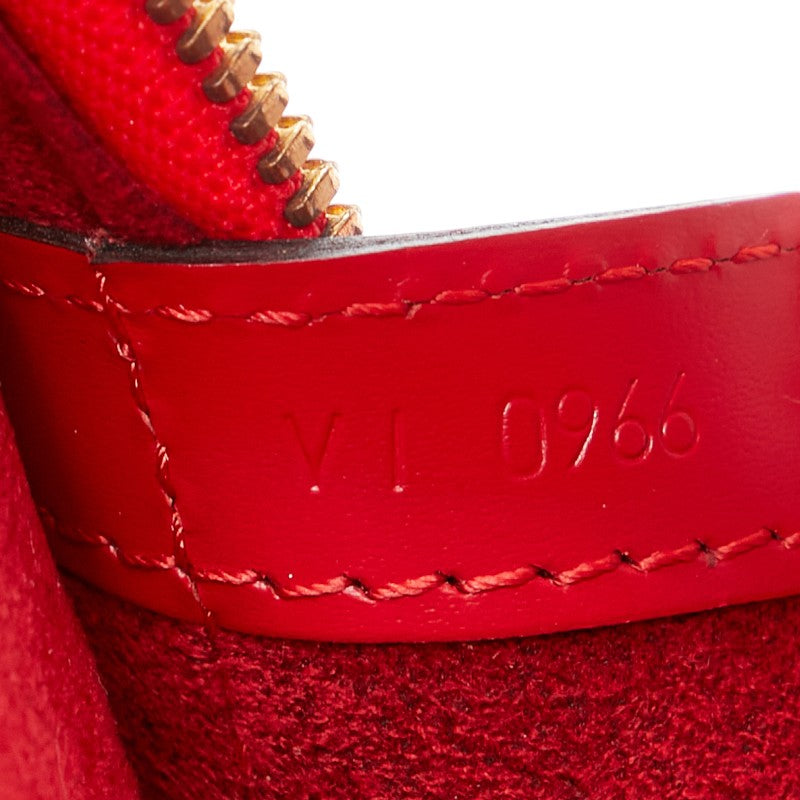 ルイ ヴィトン エピ リュサック トートバッグ ショルダーバッグ M52287 カスティリアンレッド レザー レディース LOUIS VUITTON 【中古】