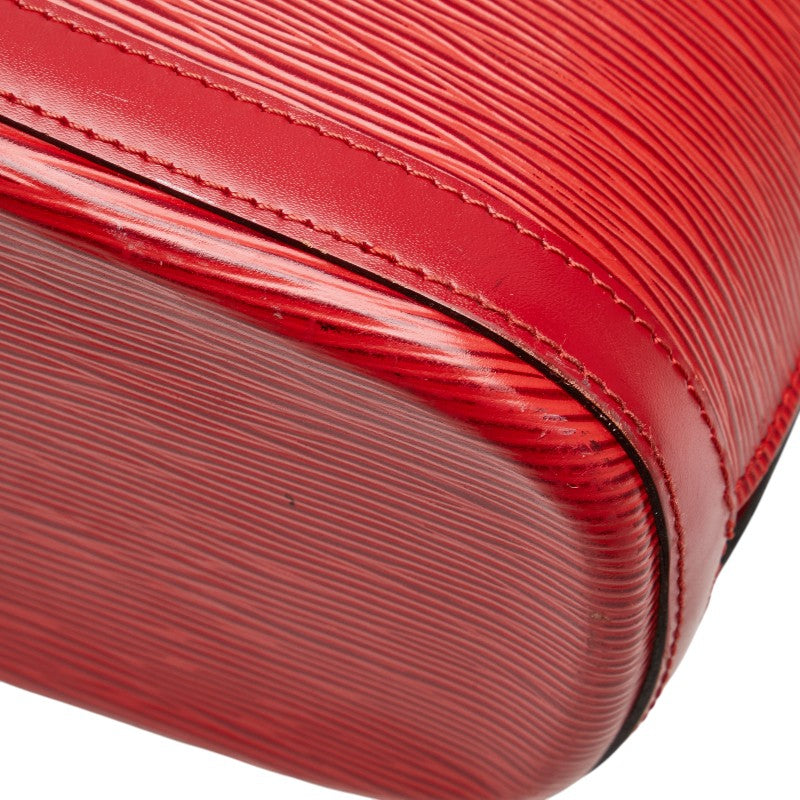 ルイ ヴィトン エピ リュサック トートバッグ ショルダーバッグ M52287 カスティリアンレッド レザー レディース LOUIS VUITTON 【中古】