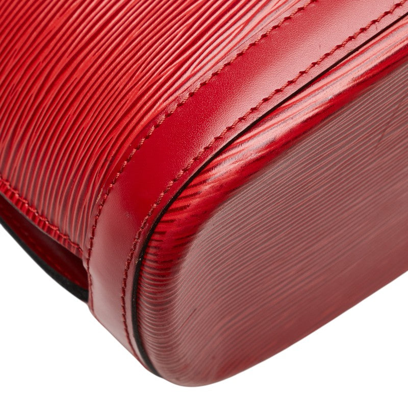 ルイ ヴィトン エピ リュサック トートバッグ ショルダーバッグ M52287 カスティリアンレッド レザー レディース LOUIS VUITTON 【中古】