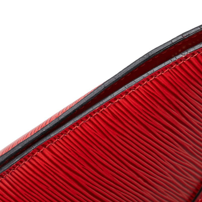 ルイ ヴィトン エピ リュサック トートバッグ ショルダーバッグ M52287 カスティリアンレッド レザー レディース LOUIS VUITTON 【中古】